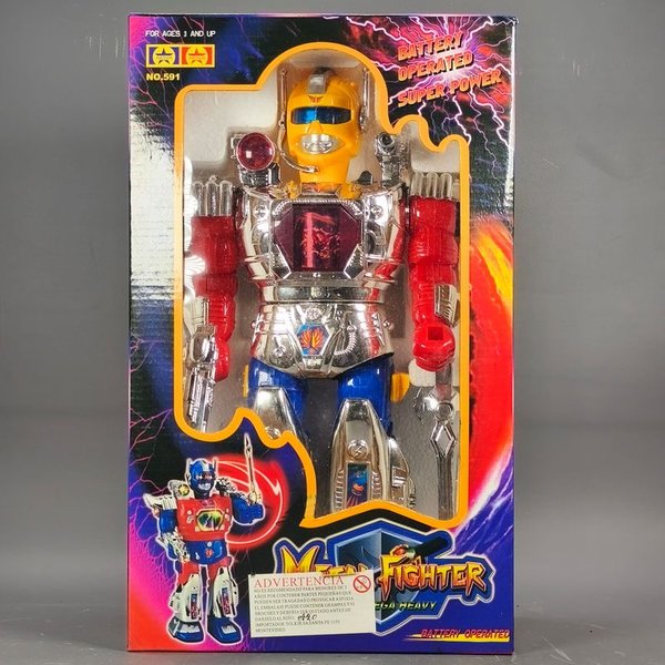 Transformador Robot Metal Fighter con Sonido y Luces - imagen 1