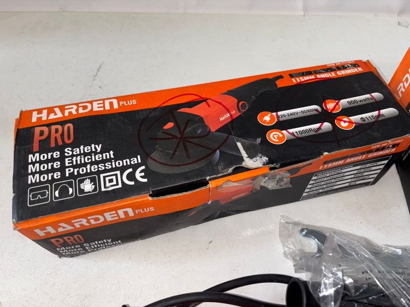 Par de amoladoras Harden 1400W y 900W desconocemos funcionamiento - imagen 3