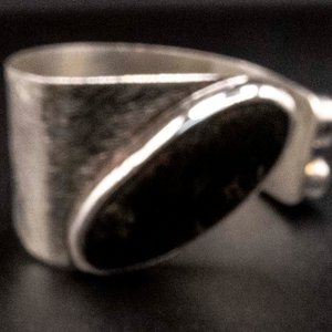 Brazalete de Plata 950 con Jaspe Oceano, Pasiolitas y Cuarzo - imagen 2