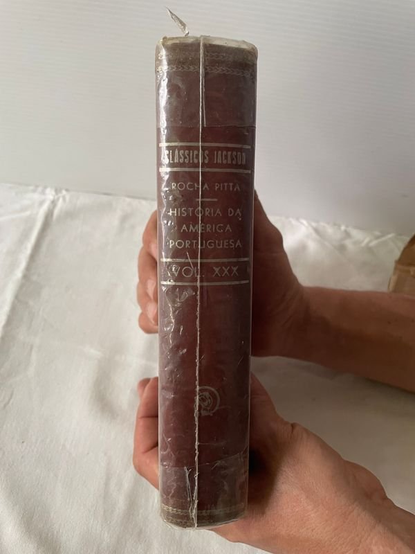 Libro Historia da América Portuguesa de Jackson, firmado y dedicado por Marco Antonio Borges - imagen 1