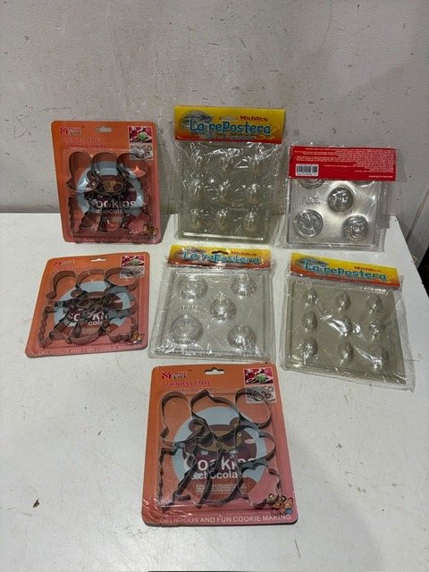 Moldes para repostería y cortantes de galletas