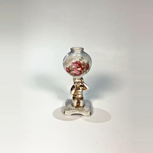 Lote siguiente: Mate Isabelino con Querubín Dorado y Decoración Floral