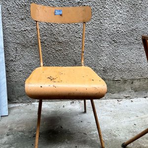 Juego de Exterior: Mesa con Vidrio y 2 Sillas de Chapa - imagen 6