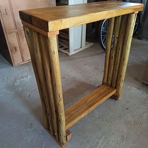 Estante Rústico de Madera Nuevo - imagen 2