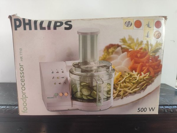Procesadora de Alimentos Philips HR 7710 Usada en Caja - imagen 1