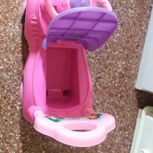 Buggy para niña dora la exploradora con baúl - imagen 2