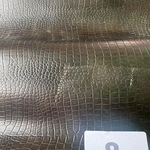 Lote de Cuero Natural Napa con Textura Cocodrilo - imagen 1