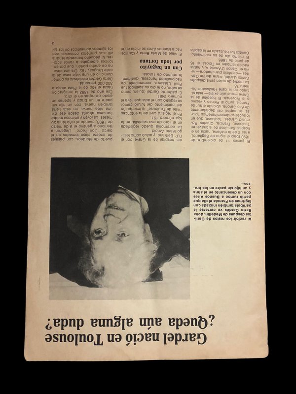 Revista "Folletín" Año I Nº 3 - Gardel "¿Quién Sos?" 1975 - imagen 1