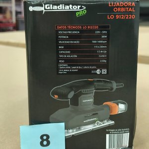 Lijadora Orbital Gladiator Pro LO 912/220 Industrial - imagen 3