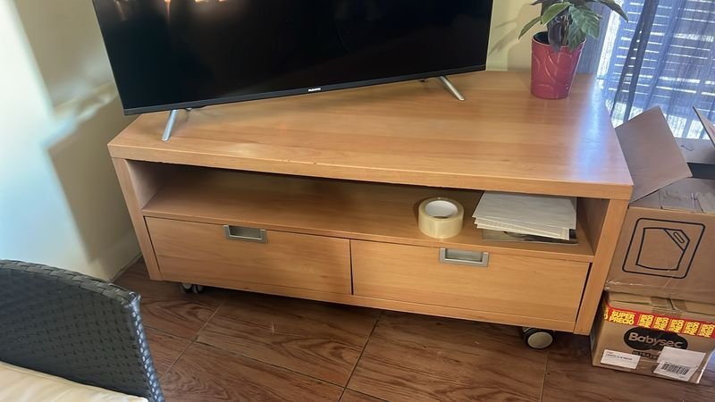 Mueble Auxiliar con Rueda para TV - Accesorios para Hogar