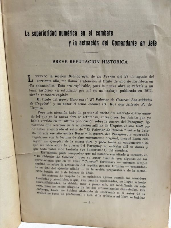 Libro histórico de Juan Beverina - Buenos Aires 1922 - imagen 4