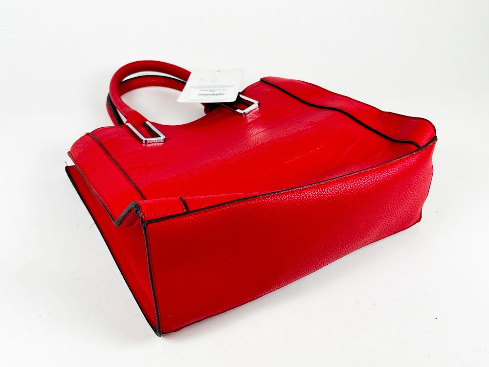Cartera de Cuero Rojo para Dama - imagen 3
