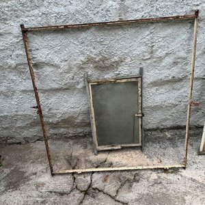 Marco de Hierro con Dos Hojas de Ventana y Banderola - imagen 2