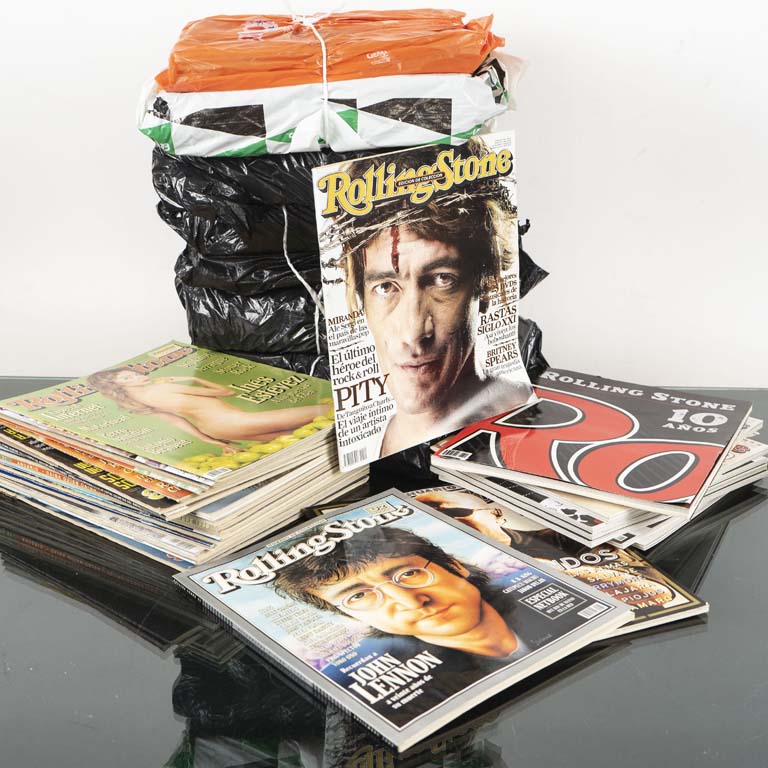 Lote siguiente: Colección de revistas Rolling Stones vintage en buen estado