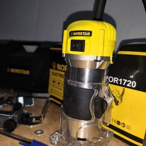 Trompo/Router Eléctrico Norstar NOR1720 400W Nuevo en Caja - imagen 3