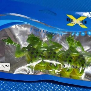 Lote anterior: 4 Ranas de Silicona para Pesca Deportiva