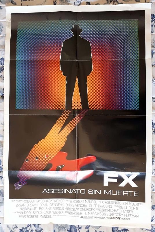 Poster Original "FX Asesinato Sin Muerte" (1986) - Bryan Brown