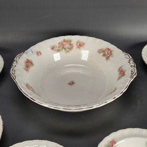 Juego de Compoteras de Loza Inglesa Grindley Creampetal con Flores Rosas - imagen 5