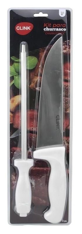 Lote siguiente: Set de cuchillo y chaira para cocina