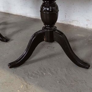 Mesa de Comedor Inglesa Rectangular con Patas Trípode Restauradas - imagen 3