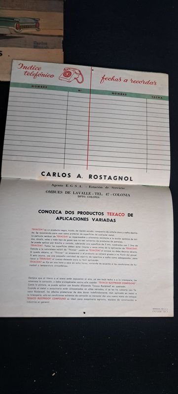 Colección de Almanáques Texaco 1963 - imagen 9