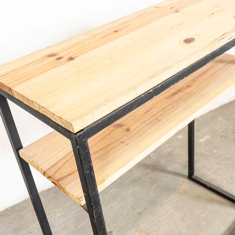 Mesa de arrimo rústica para el hogar - imagen 2
