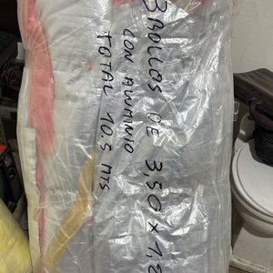 Lote siguiente: Aislante Térmico con Aluminio Rollo 10.5 Mts