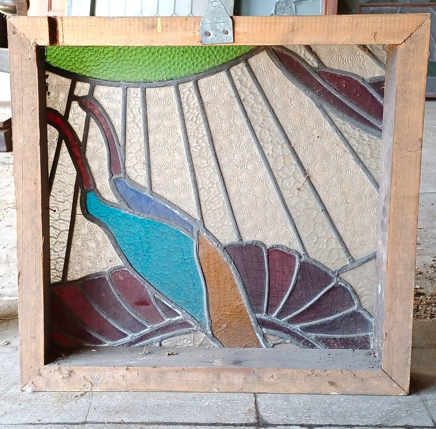 Panel de vitraux enmarcado - Arte y Decoración - imagen 7