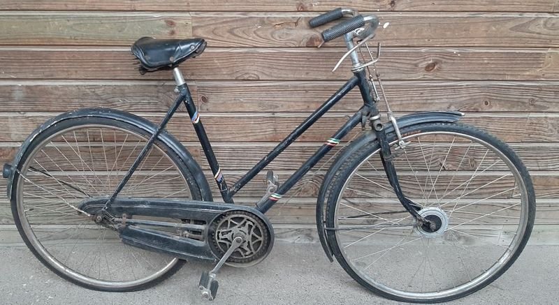 Bicicleta de Dama Vintage con Freno de Varilla y Llantas Ancha - imagen 2