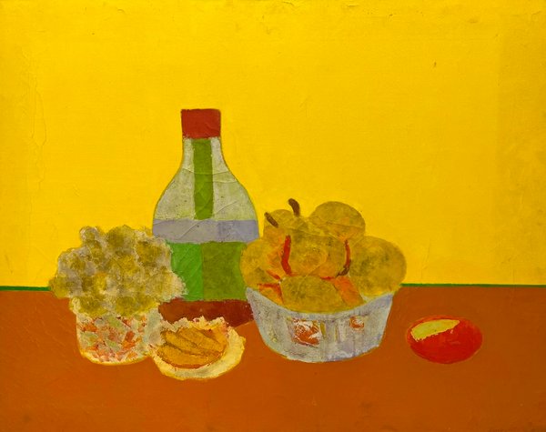 Lote anterior: Pintura de Juan Carlos Ferreyra Santos: Naturaleza muerta con peras