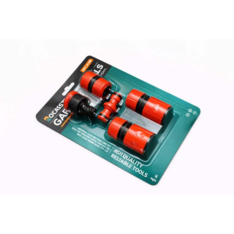 Kit 5 Acoples y Conectores para Riego de Alta Calidad
