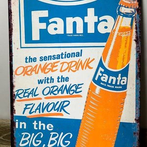 Lote anterior: Cartel Metálico Decorativo "Fanta" Naranja 28x19 cm