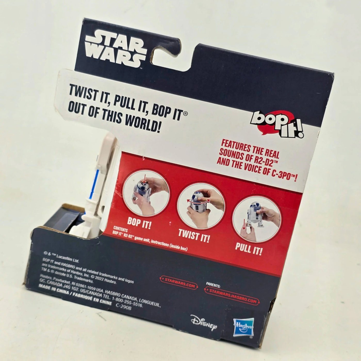 Juguete Star Wars R2-D2 Bop It! - imagen 2