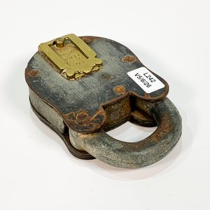 Candado de Metal Gris "Safety Lever Patent" - Sin Llave - imagen 3