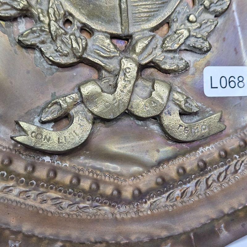 Escudo Uruguayo de Bronce con Plato de Cobre - imagen 3