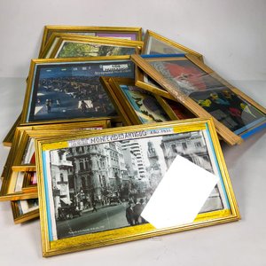 Lote de Portaretratos y Cuadros con Marcos Dorados Varios Tamaños - imagen 1