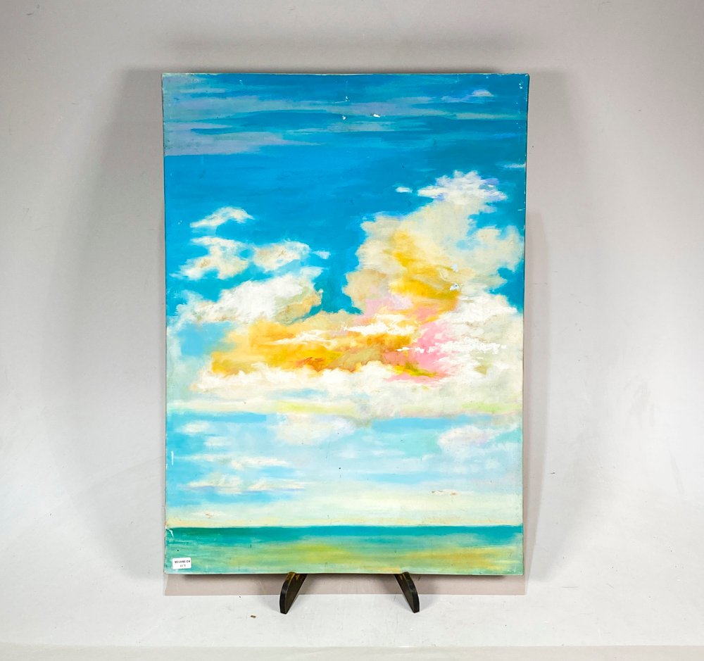 Lote anterior: Pintura decorativa de nubes, cielo y agua