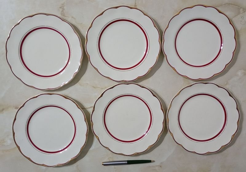 Lote siguiente: Platillos de Porcelana INGLESA - Creamy Petal Grindley