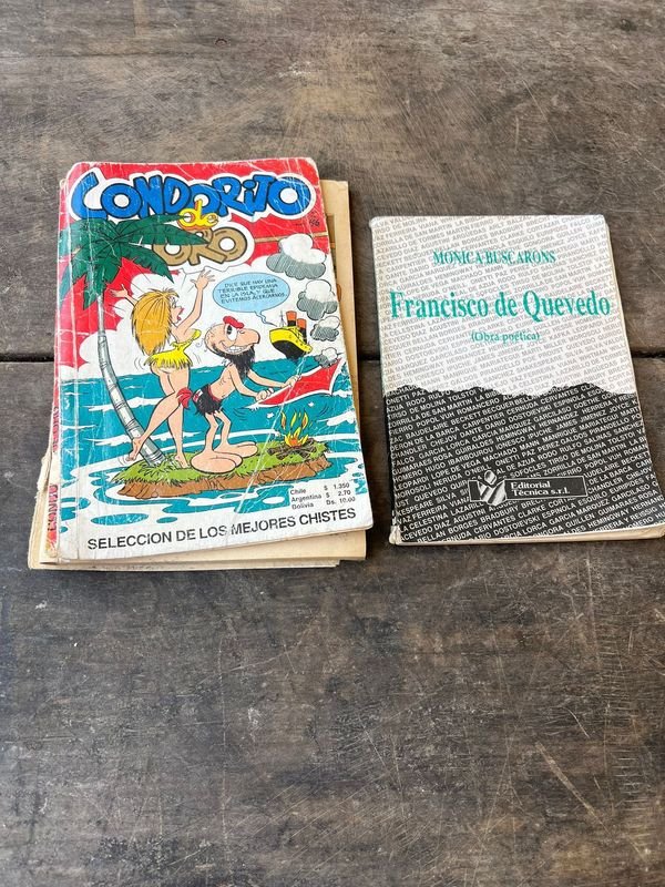 Libros antiguos de Condado y Francisco de Quevedo