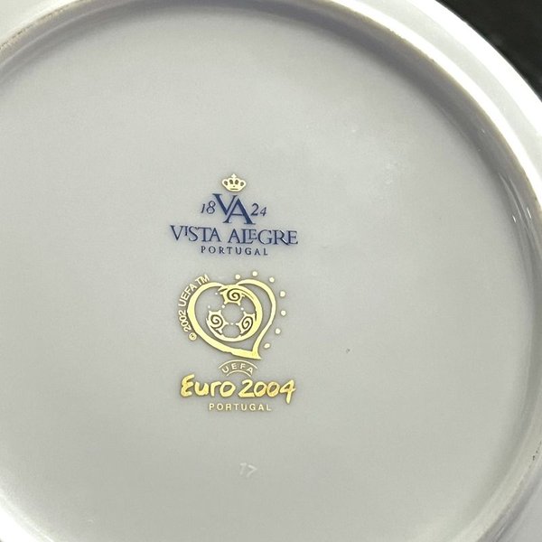 Piezas de porcelana europea: Bandeja italiana, platos portugueses y alemanes - imagen 6