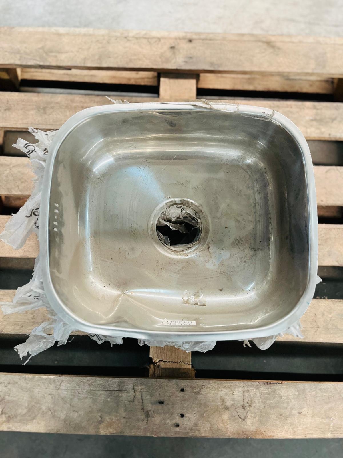 Lote de 7 Bachas de Acero Inoxidable Marca Bauen
