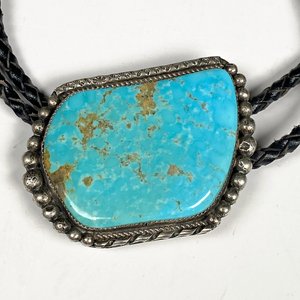 Colgante de Plata y Turquesa con Cordones - imagen 3