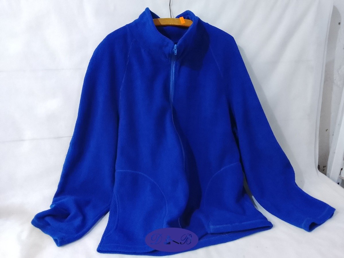 Campera Polar Azul Talle L