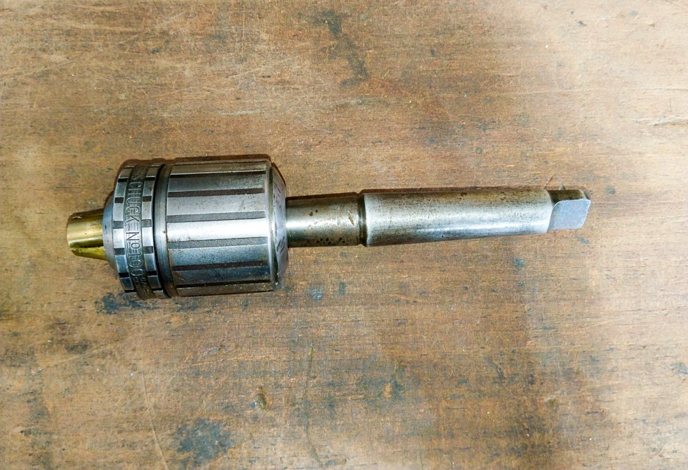 Mandril Jacobs No. 100 Cambio Rápido con Cono Morse