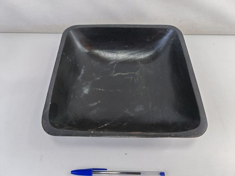 Lotes de cerámica terracota y panera tallada en madera - imagen 5