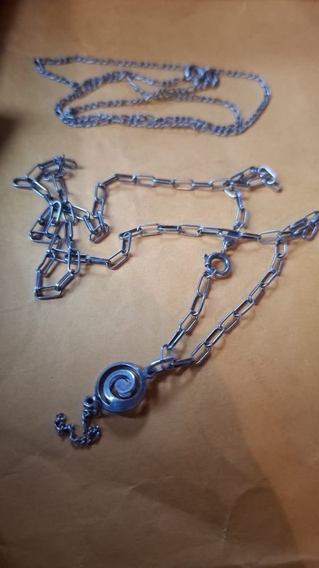 Cadenas de plata con accesorios - imagen 4