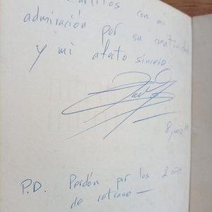 Libro "Equinoccio del Miedo" Primera Edición Firmado por Claudio Ross - imagen 2
