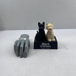 Lote siguiente: Figura Publicitaria Perros Whisky Black & White Plástico
