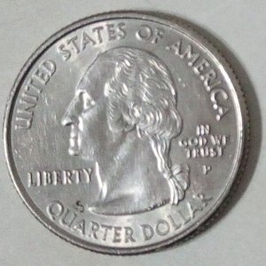 Moneda Conmemorativa 25 Centavos Dólar New Hampshire 2000 - imagen 2