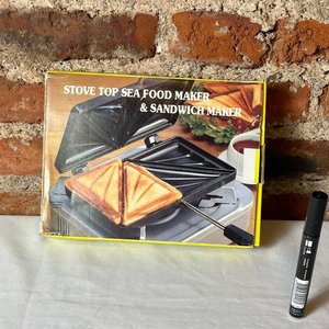 Sandwichera Antigua Doble Depósito para Cocina - imagen 1